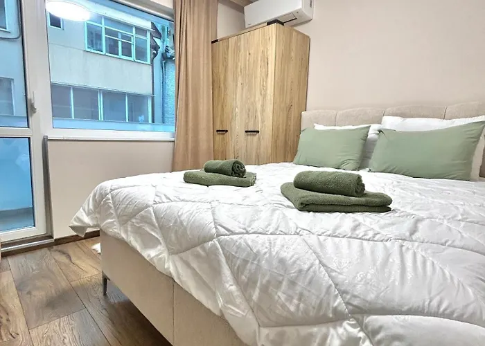 Apartment Stylish With Free Parking By Apartmax Varna